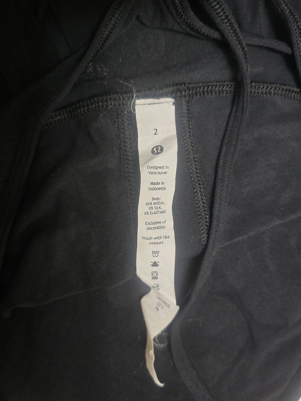 lululemon athletica Black Halter Tank with White '30 Beach' Graphic - Picture 3 of 5